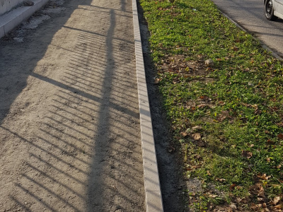 Výstavba chodníkov